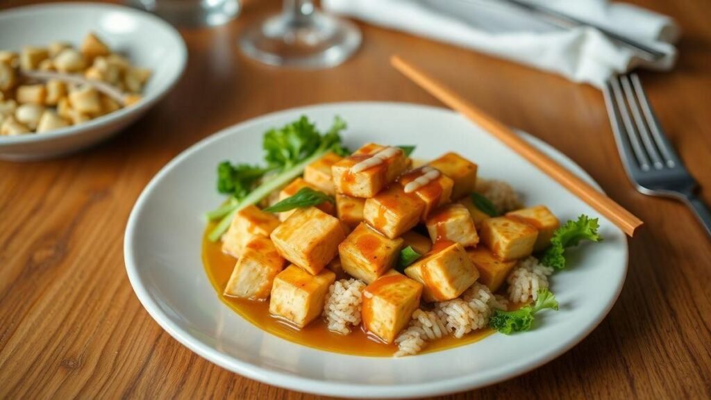tofu-grelhado-com-molho-teriyaki-delicioso-e-pronto-em-menos-de--minutos-com-ingredientes-do-dia-a